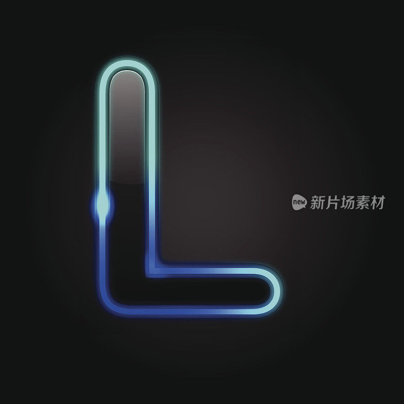 发光字体- L